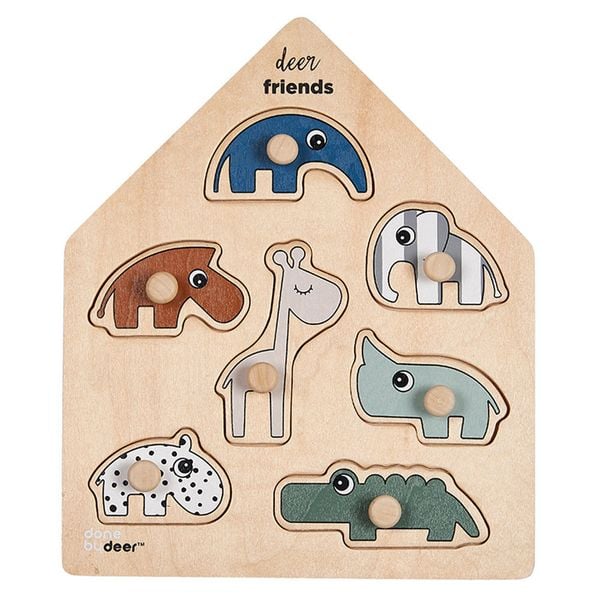 Produktbild: Puzzle Deer friends Farbmix