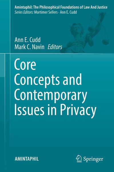 Produktbild: Core Concepts and Contemporary Issues in Privacy