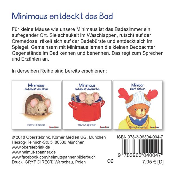 Produktbild: Minimaus entdeckt das Bad