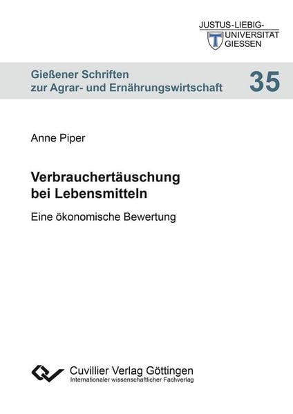 Produktbild: Verbrauchert&auml;uschung bei Lebensmitteln