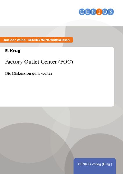 Produktbild: Factory Outlet Center (FOC)