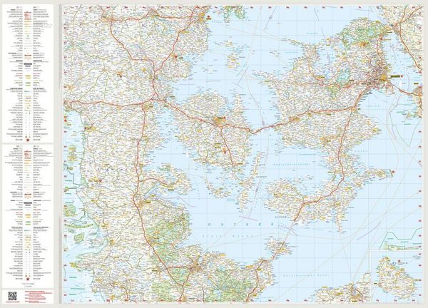 Produktbild: MARCO POLO Reisekarte D&auml;nemark 1:350.000