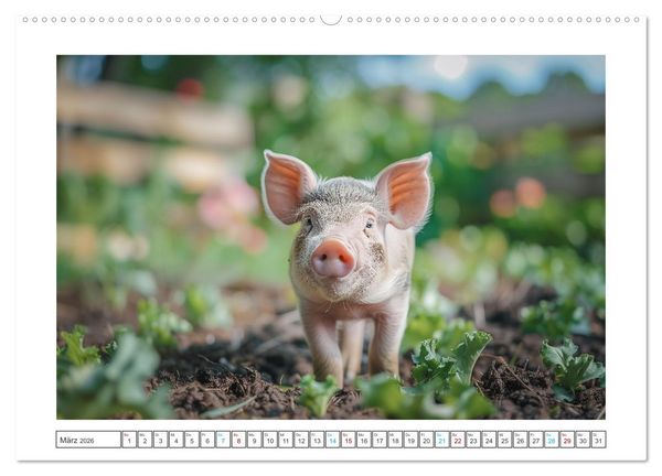 Produktbild: Pure Gl&uuml;cksmomente (Wandkalender 2026 DIN A2 quer), CALVENDO Monatskalender