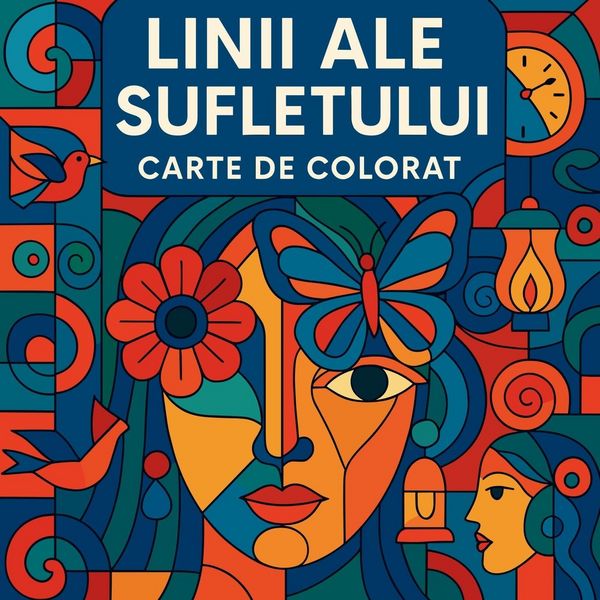 Produktbild: Linii ale sufletului - Carte de colorat pentru adul&iquest;i