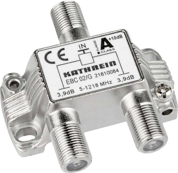 Produktbild: Kathrein EBC 02/G Kabel-TV Abzweiger 2-fach 5 - 1218MHz