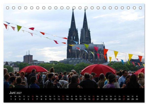 Produktbild: K&ouml;lner Spitzen (Tischkalender 2027 DIN A5 quer), CALVENDO Monatskalender