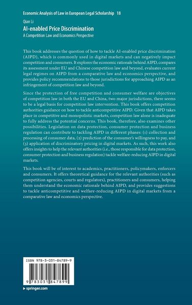 Produktbild: AI-enabled Price Discrimination