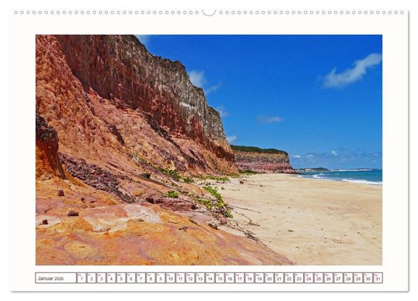 Produktbild: Natures-Designs - farbenfrohe Felsk&uuml;sten in Brasilien (hochwertiger Premium Wandkalender 2026 DIN A2 quer), Kunstdruck in Hochglanz