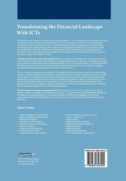 Produktbild: Transforming the Financial Landscape With ICTs