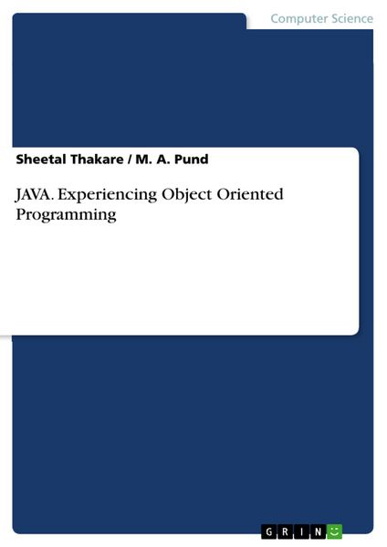 Produktbild: JAVA. Experiencing Object Oriented Programming