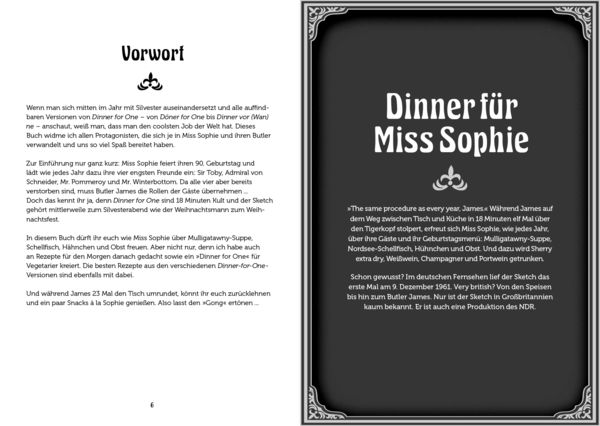 Produktbild: Dinner for One &ndash; Das Kochbuch