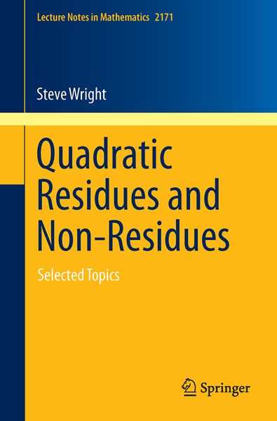 Produktbild: Quadratic Residues and Non-Residues