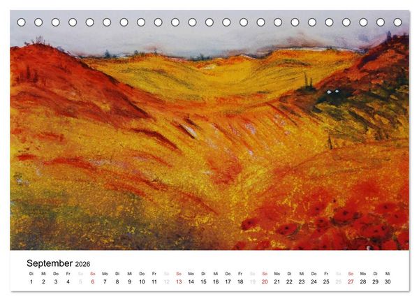Produktbild: Heike Adam - Italienische Reise (Tischkalender 2026 DIN A5 quer), CALVENDO Monatskalender