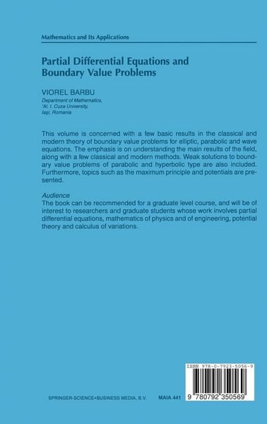 Produktbild: Partial Differential Equations and Boundary Value Problems