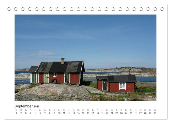 Produktbild: Stockholmer Sch&auml;rengarten (Tischkalender 2026 DIN A5 quer), CALVENDO Monatskalender