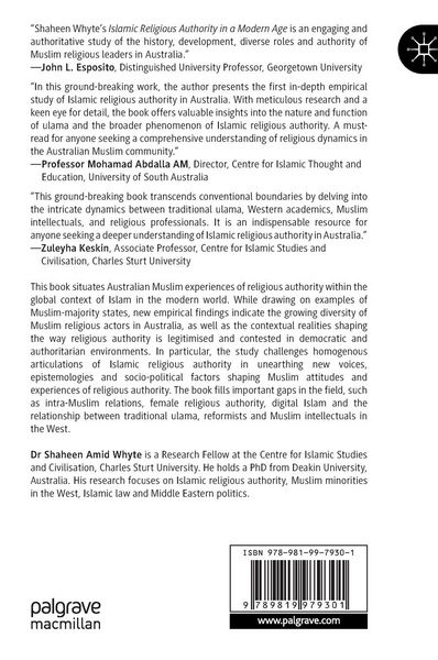 Produktbild: Islamic Religious Authority in a Modern Age