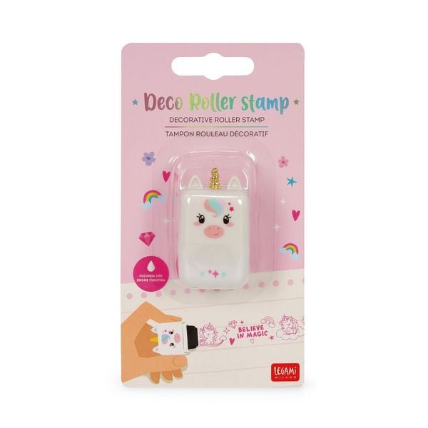 Produktbild: Legami Drehstempel - Eihorn - Fuchsia