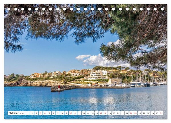Produktbild: Mallorca - Insel der Landschaftstr&auml;ume (Tischkalender 2026 DIN A5 quer), CALVENDO Monatskalender