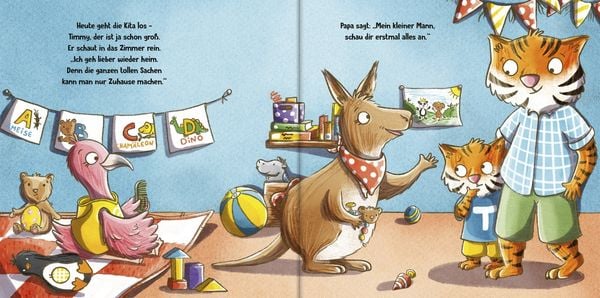 Produktbild: Timmy Tiger. Ich komme in die Kita!