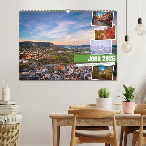 Produktbild: Jena - Faszination in Bildern (Wandkalender 2026 DIN A2 quer), CALVENDO Monatskalender