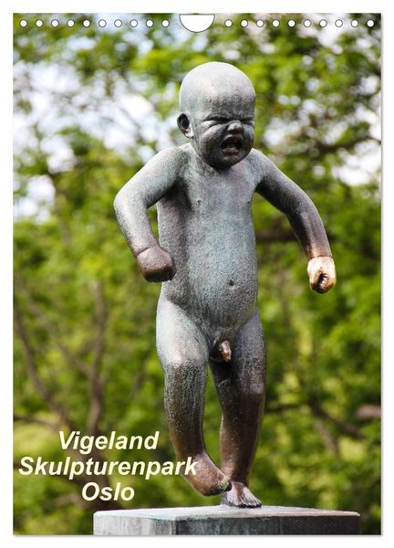 Vigeland (Wandkalender 2026 DIN A4 hoch), CALVENDO Monatskalender