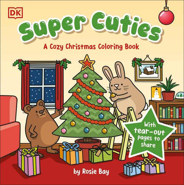 Produktbild: Super Cuties: A Cozy Christmas Coloring Book