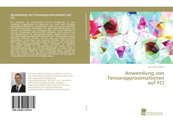Produktbild: Anwendung von Tensorapproximationen auf FCI