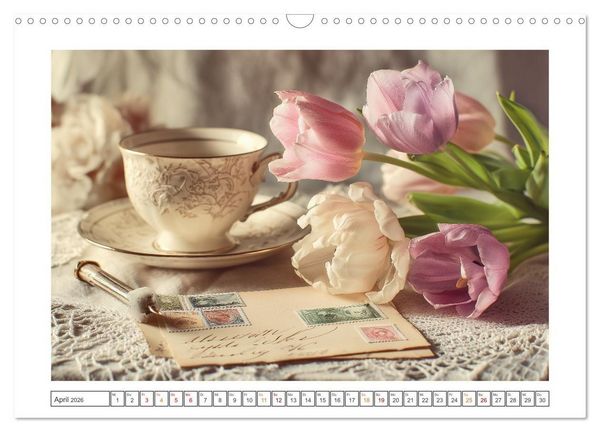Produktbild: Zeitgefl&uuml;ster (Wandkalender 2026 DIN A3 quer), CALVENDO Monatskalender