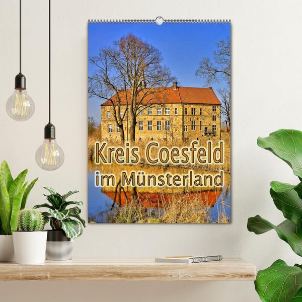 Produktbild: Kreis Coesfeld im M&uuml;nsterland (Wandkalender 2026 DIN A2 hoch), CALVENDO Monatskalender