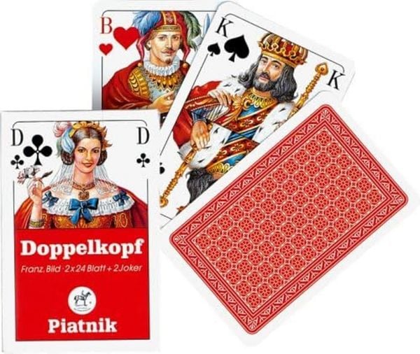 Produktbild: Doppelkopf 2x24 Blatt+2 Joker