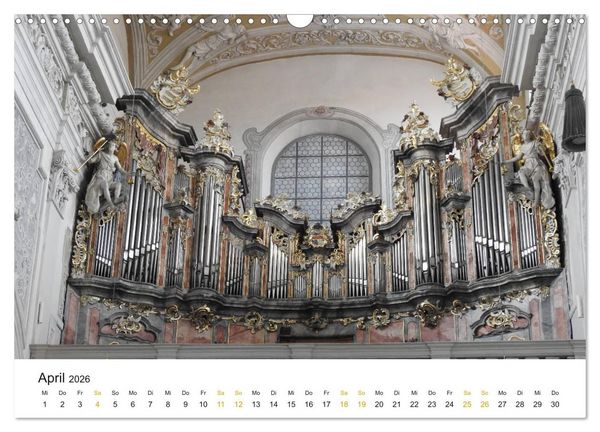 Produktbild: Fantastische Welt der Orgeln (Wandkalender 2026 DIN A3 quer), CALVENDO Monatskalender