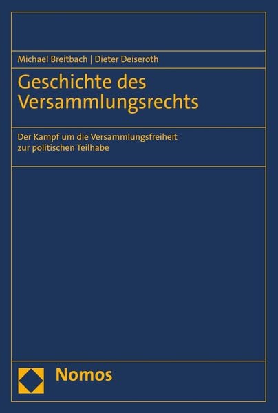 Produktbild: Geschichte des Versammlungsrechts