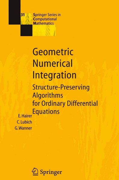 Produktbild: Geometric Numerical Integration