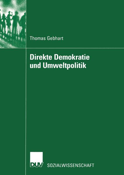Produktbild: Direkte Demokratie und Umweltpolitik