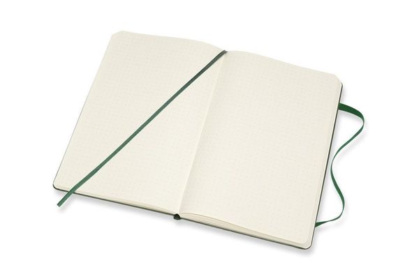 Produktbild: Moleskine Notizbuch Large/A5, Punktraster, Myrtengr&uuml;n