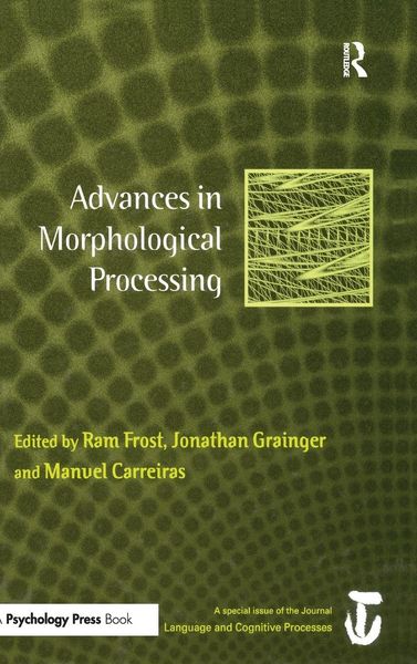 Produktbild: Advances in Morphological Processing