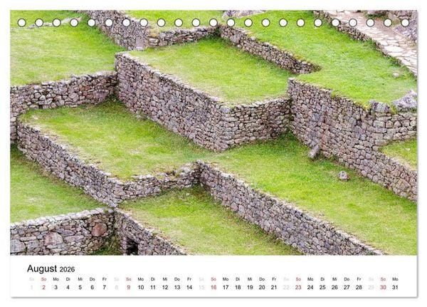 Produktbild: Peru - Land der Inkas und Alpakas (Tischkalender 2026 DIN A5 quer), CALVENDO Monatskalender