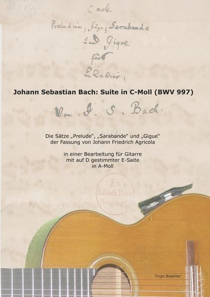 Produktbild: Johann Sebastian Bach: Suite in C-Moll (BWV 997)