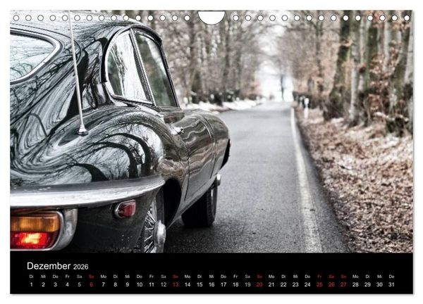 Produktbild: Jaguar E-Type 2026 (Wandkalender 2026 DIN A4 quer), CALVENDO Monatskalender