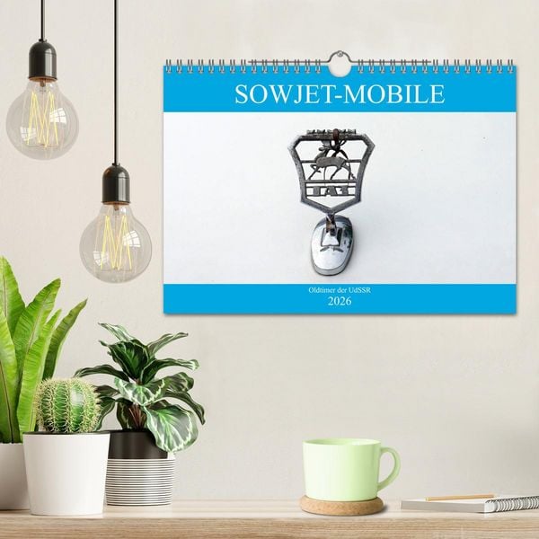Produktbild: Sowjet-Mobile - Oldtimer der UdSSR (Wandkalender 2026 DIN A4 quer), CALVENDO Monatskalender