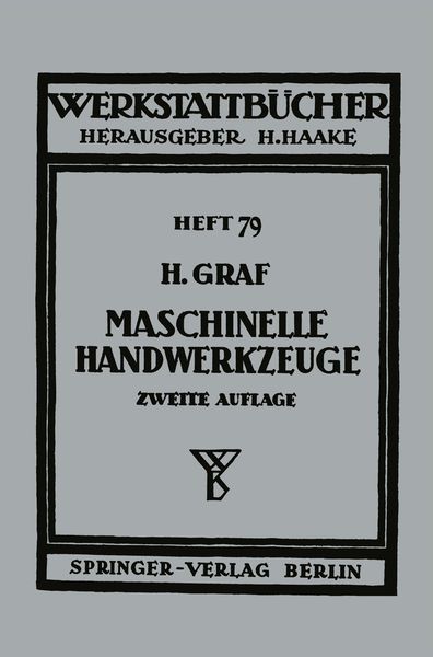 Produktbild: Maschinelle Handwerkzeuge