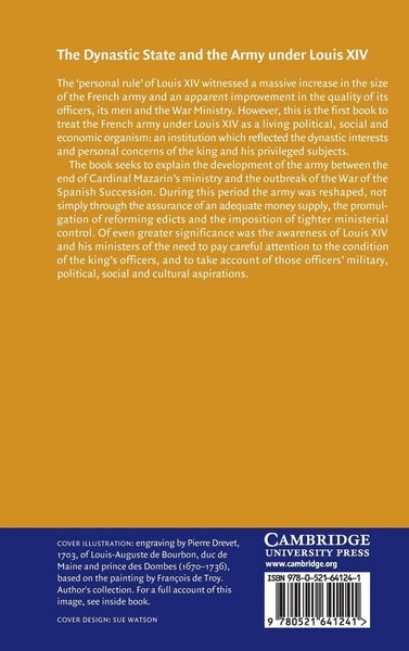 Produktbild: The Dynastic State and the Army under Louis XIV