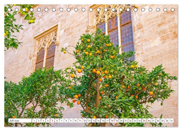 Produktbild: Valencia - Stadt mit besonderem Zauber (Tischkalender 2026 DIN A5 quer), CALVENDO Monatskalender