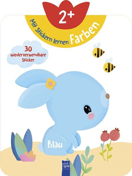 Mit Stickern lernen 2+ (Farben), Set von , Yoyo Books, 9789464764062