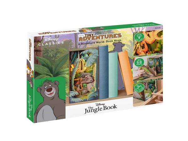 Produktbild: Book Nook DIY B&uuml;cherecke Disney Das Dschungelbuch