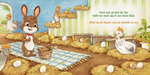 Produktbild: Die Osterhasenwerkstatt (Pappbilderbuch)