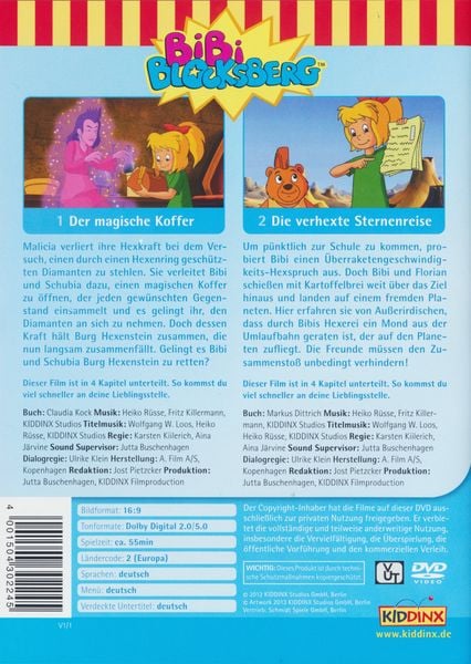 Produktbild: Bibi Blocksberg - Der magische Koffer/Die verhexte Sternenreise