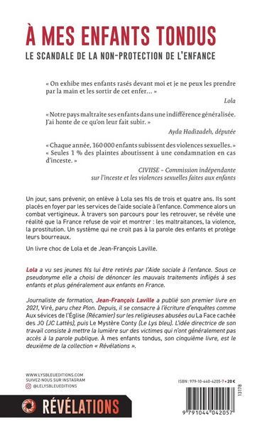 Produktbild: A mes enfants tondus