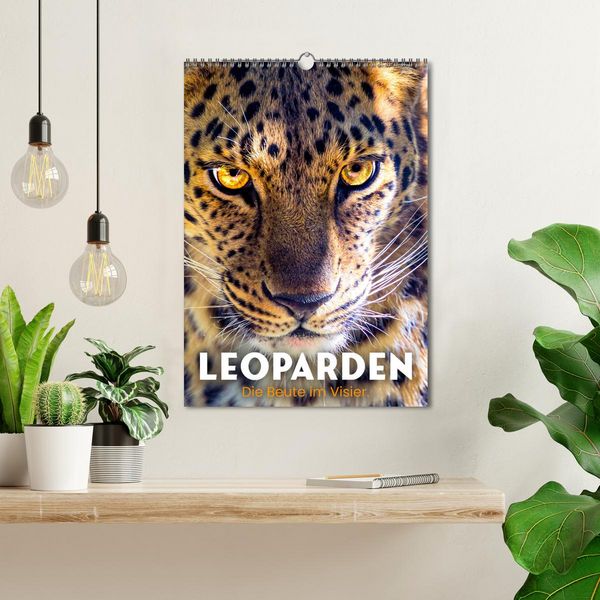 Produktbild: Leoparden - Die Beute im Visier. (Wandkalender 2026 DIN A3 hoch), CALVENDO Monatskalender