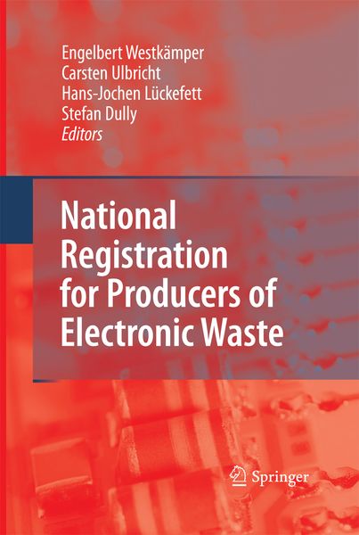 Produktbild: National Registration for Producers of Electronic Waste